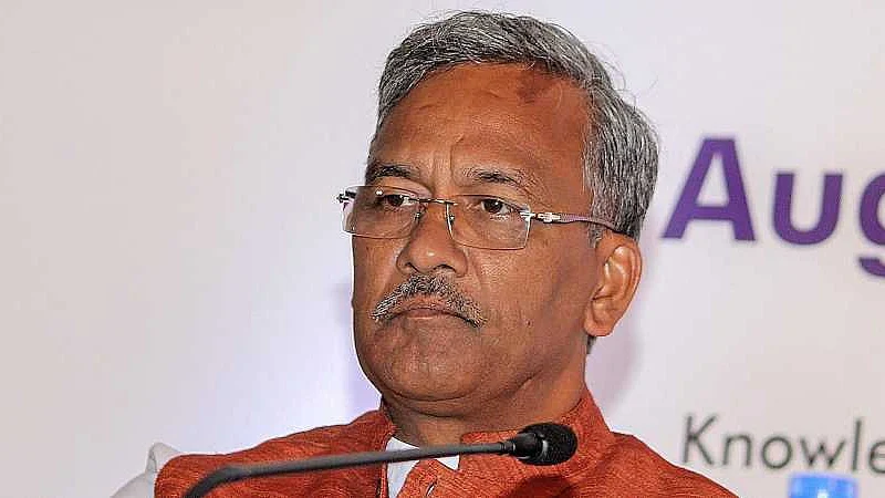 Uttarakhand chief minister Trivendra Singh Rawat (PTI file photo)