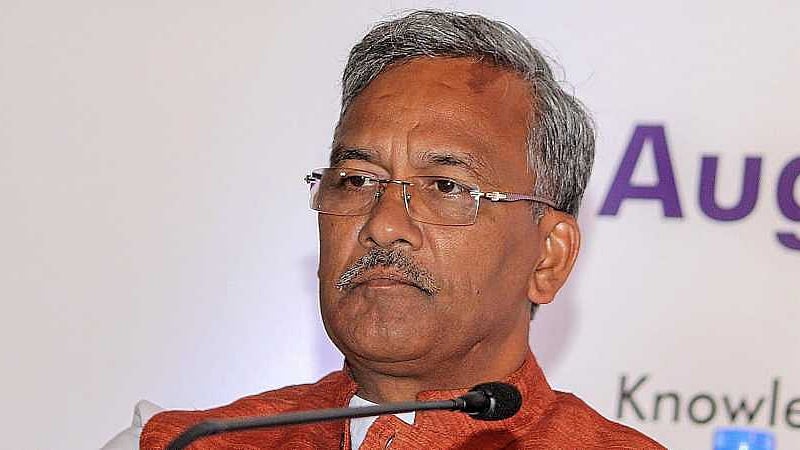 Uttarakhand chief minister Trivendra Singh Rawat (PTI file photo)