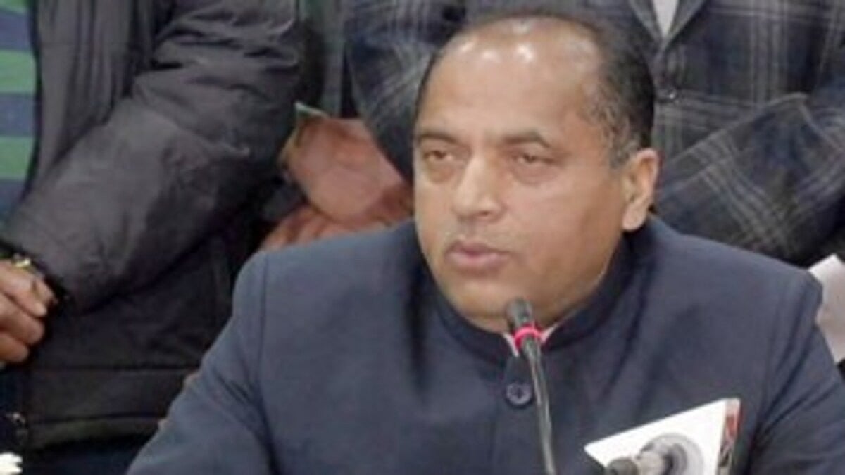 Himachal Pradesh chief minister Jai Ram Thakur (PTI file photo).