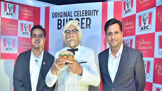Celebrity status to KFC’s Zinger, gets a statue at Madame Tussauds