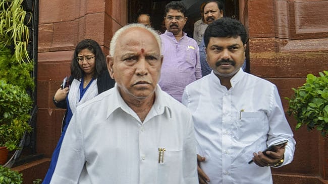 Karnataka CM B.S. Yediyurappa (file photo)&nbsp;