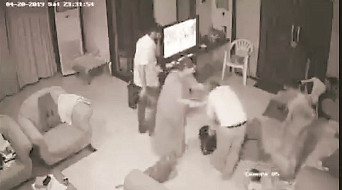WATCH : Retired High Court judge caught on camera harassing daughter in law
