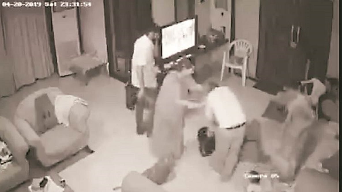 WATCH : Retired High Court judge caught on camera harassing daughter in law