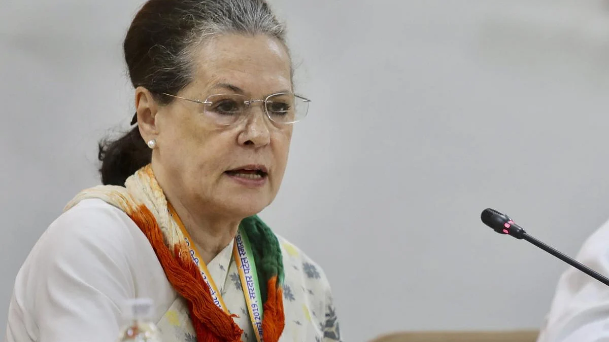 Congress President Sonia Gandhi (file photo)