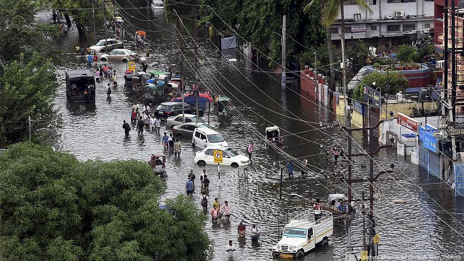 Heavy monsoon season rains (photo: National Herald archives)