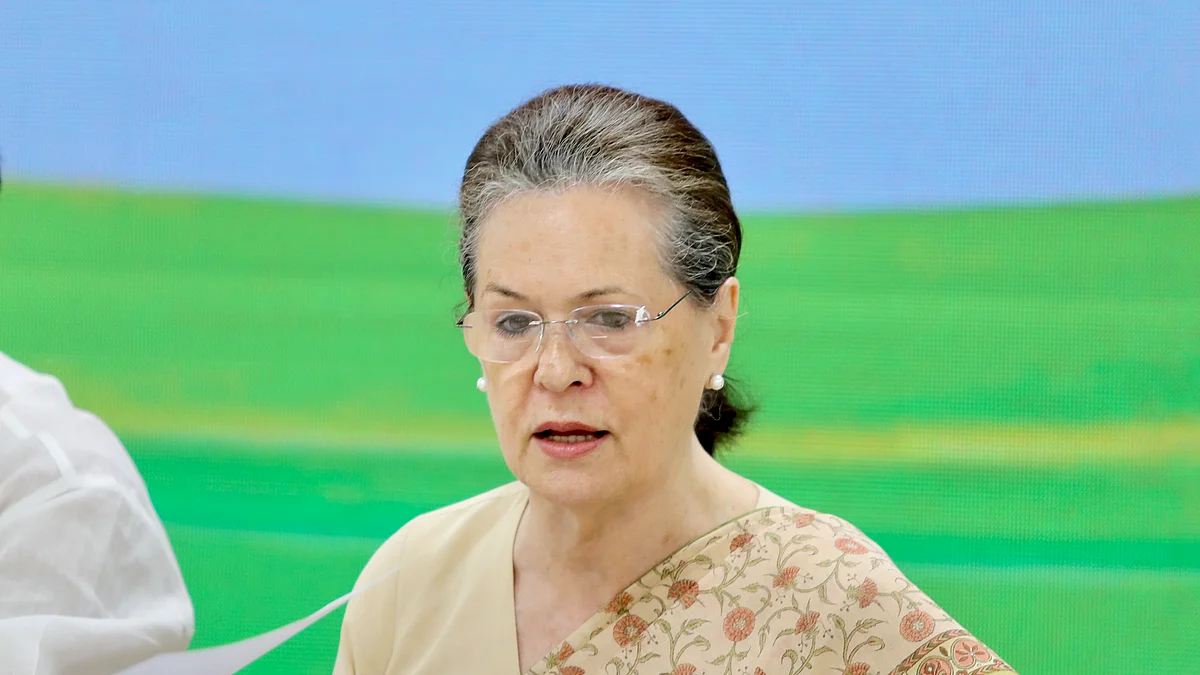 Sonia Gandhi slams Modi govt over slowdown, alleges vendetta politics