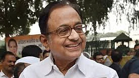 Former Union minister P. Chidambaram (file photo).