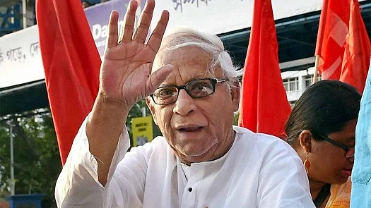 Former West Bengal chief minister Buddhadeb Bhattacharjee.