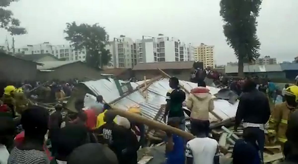 Seven children killed in Nairobi classroom collapse: medics