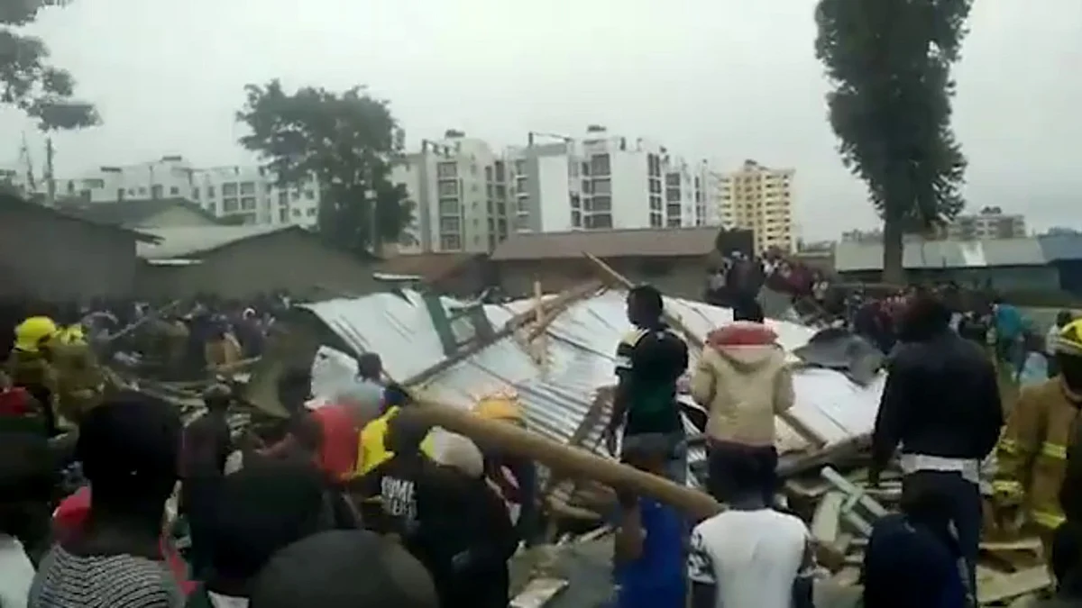 Seven children killed in Nairobi classroom collapse: medics