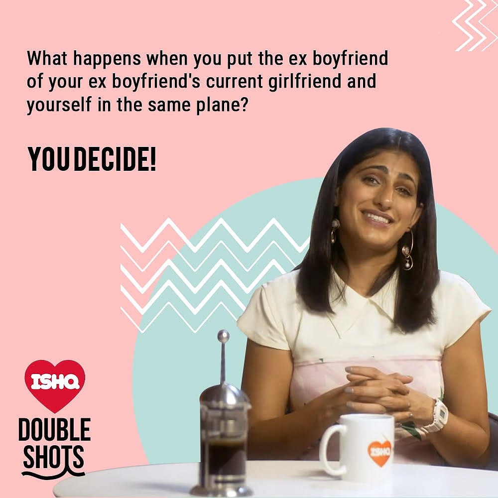 Kubbra Sait’s webisode of Ishq Double Shots on 104.8 Ishq