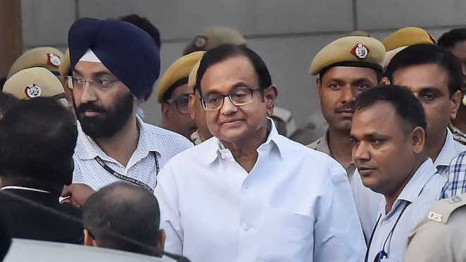 Former Union Finance Minister P Chidmabaram (PTI file photo)