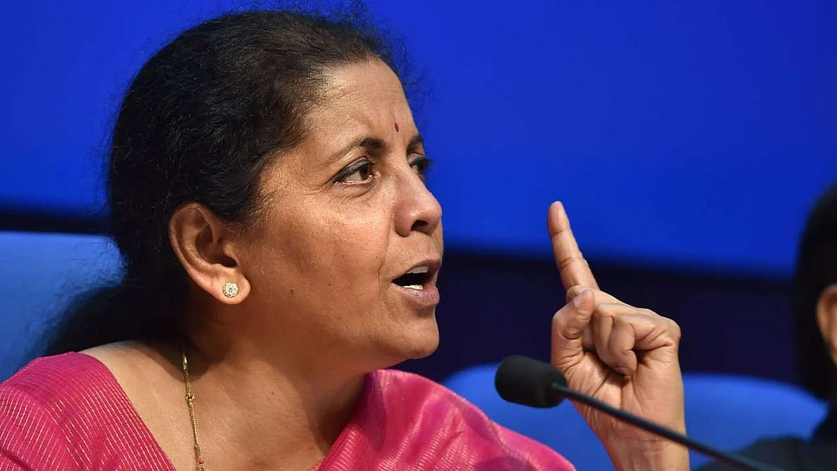 Finance Minister  announces tax bonanza for corporates, exchequer to take ₹1.45L cr hit