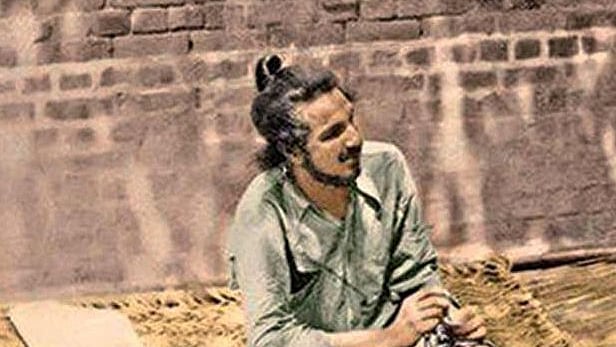 Bhagat Singh in Lahore Jail, days before he was hanged.