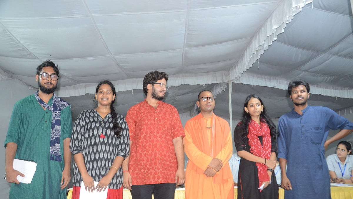 The presidential candidate for JNUSU election 2019 (Photo Courtesy: Shaurya Yadav)