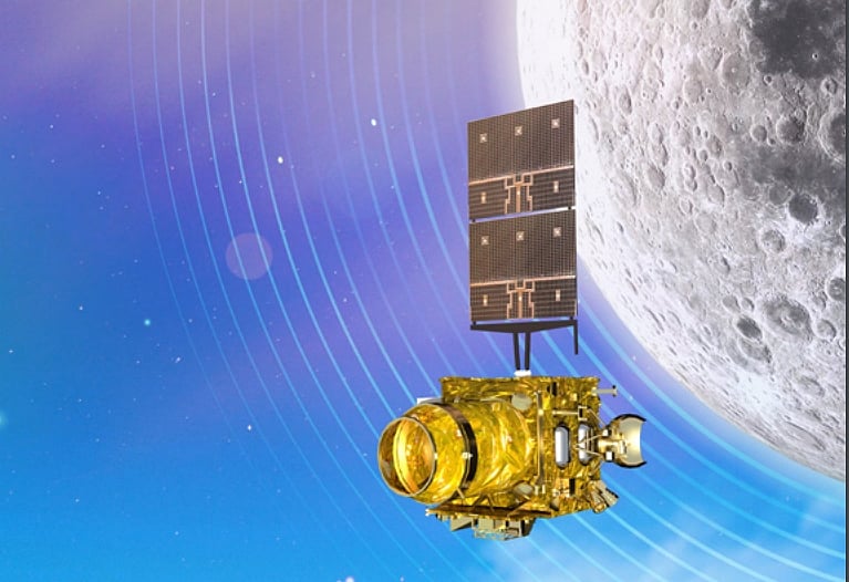 ‘95% of Chandrayaan-2 intact as orbiter flying around moon’      