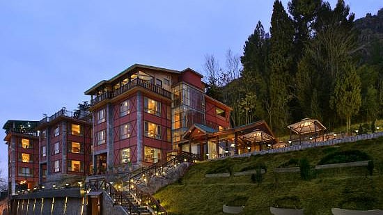 RK Sarovar Hotel in Srinagar where a media center was set up by the government&nbsp;