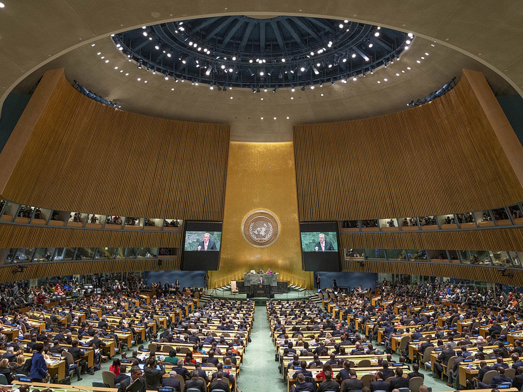 Climate change: 77 nations commit to cut emissions to net zero by 2050