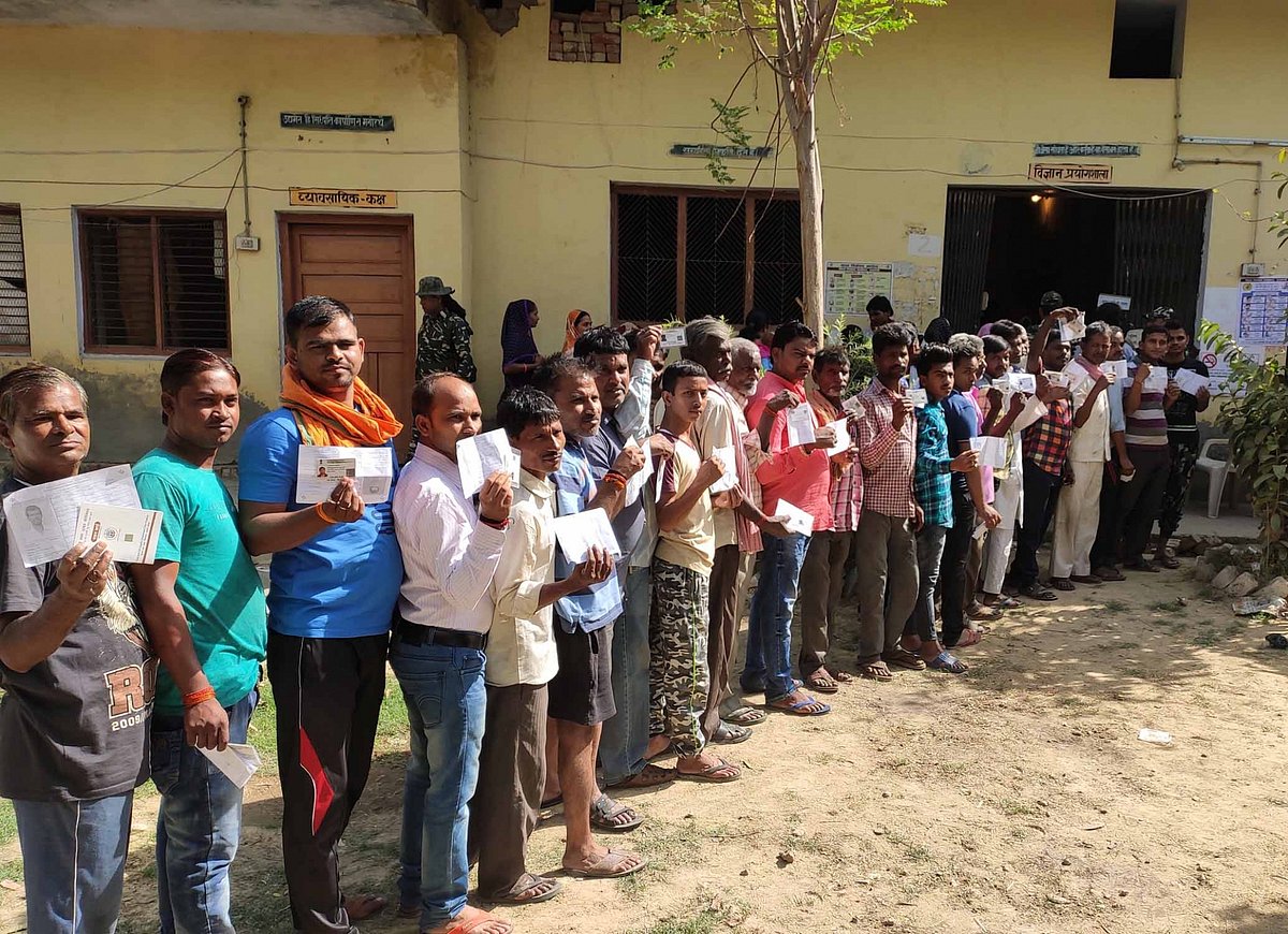 Hamirpur Assembly bypolls underway in UP  