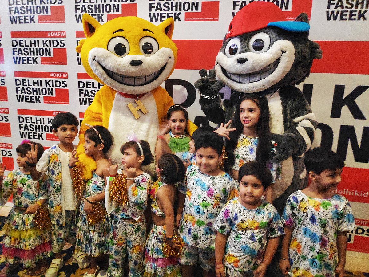 Honey-Bunny raise the fashion bar at the Delhi Kids Fashion Week