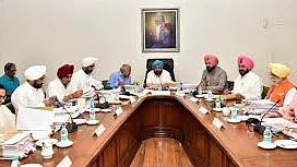 Punjab Cabinet meet in progress (file photo)
