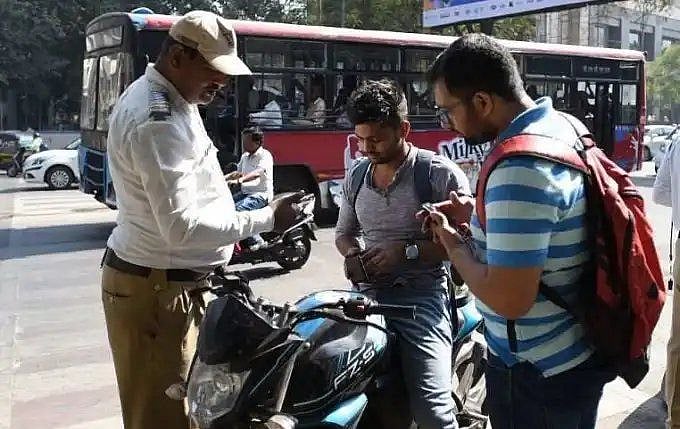 Delhi man fined whopping ₹23k for violating traffic rules  