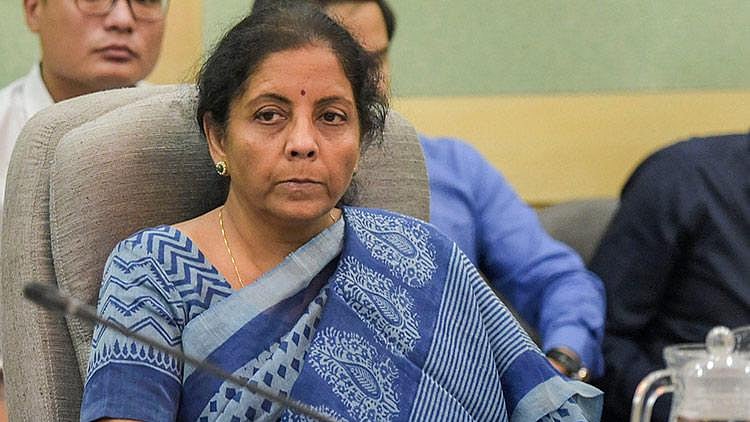 FM Sitharaman shrugs off media queries on sliding GDP growth