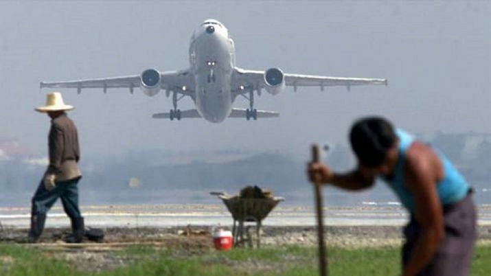 Goa’s airport, which handles more than 20,000 passengers every day, functions from the Indian naval airbase of INS Hansa located in South Goa (PTI photo)