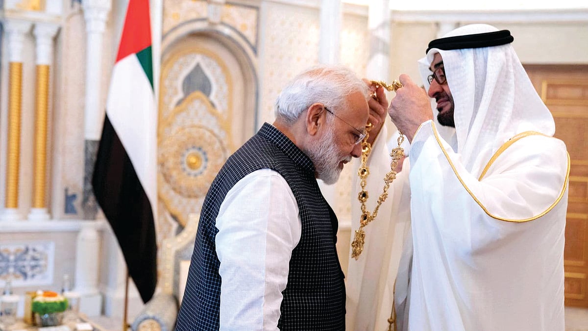 Virtually all Muslim countries have honoured Narendra Modi with their highest civilian awards