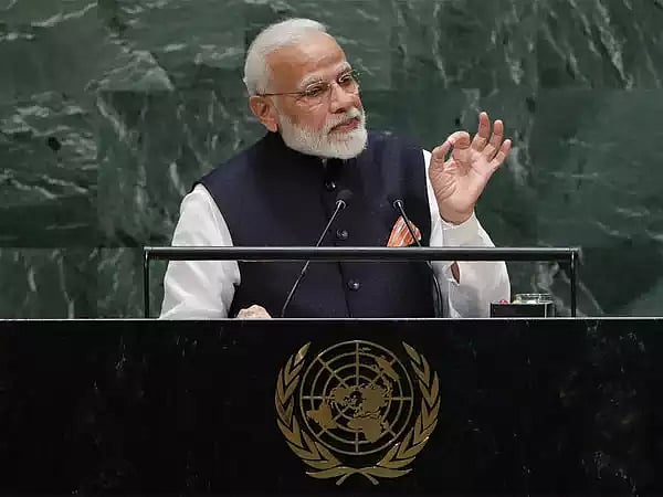 At UNGA, ‘I’ specialist Modi claims his govt’s schemes model for whole world