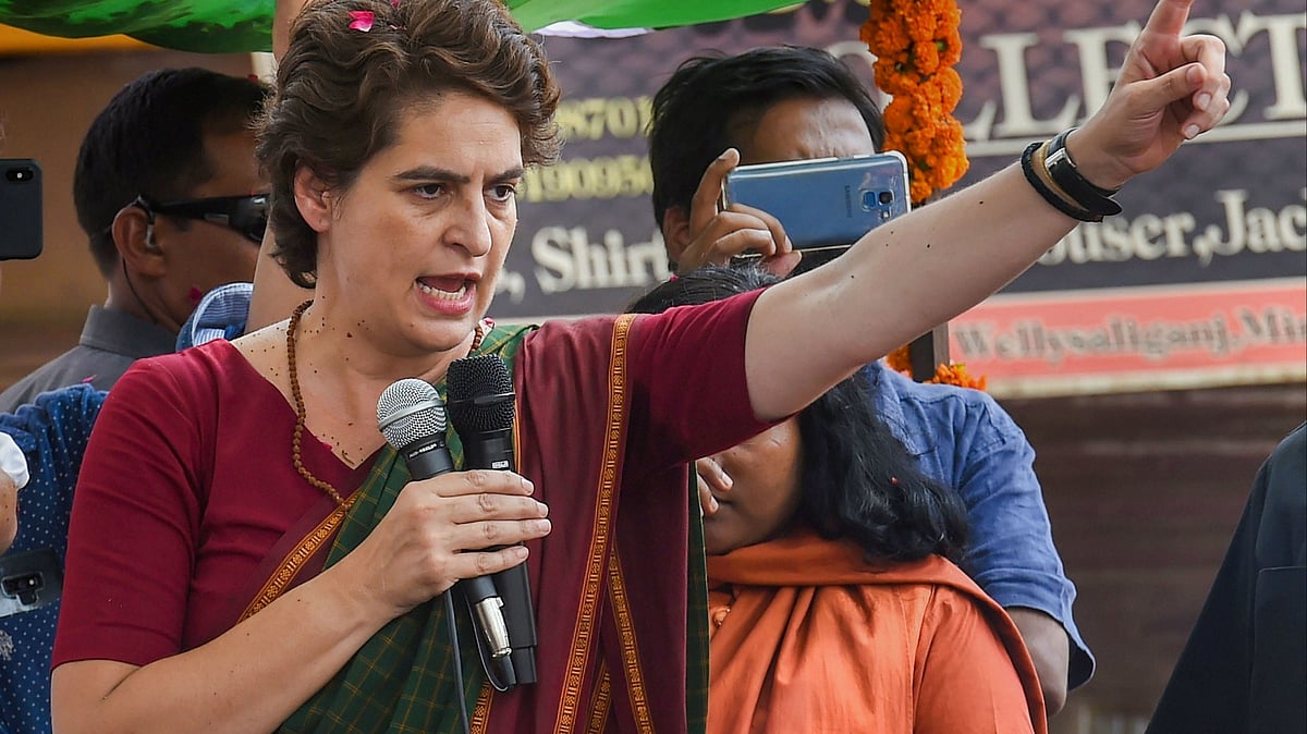 Congress general secretary Priyanka Gandhi.