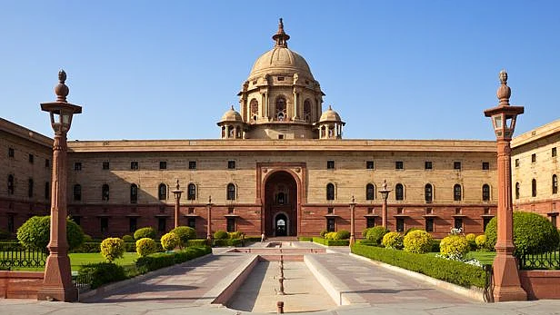 Rashtrapati Bhavan.