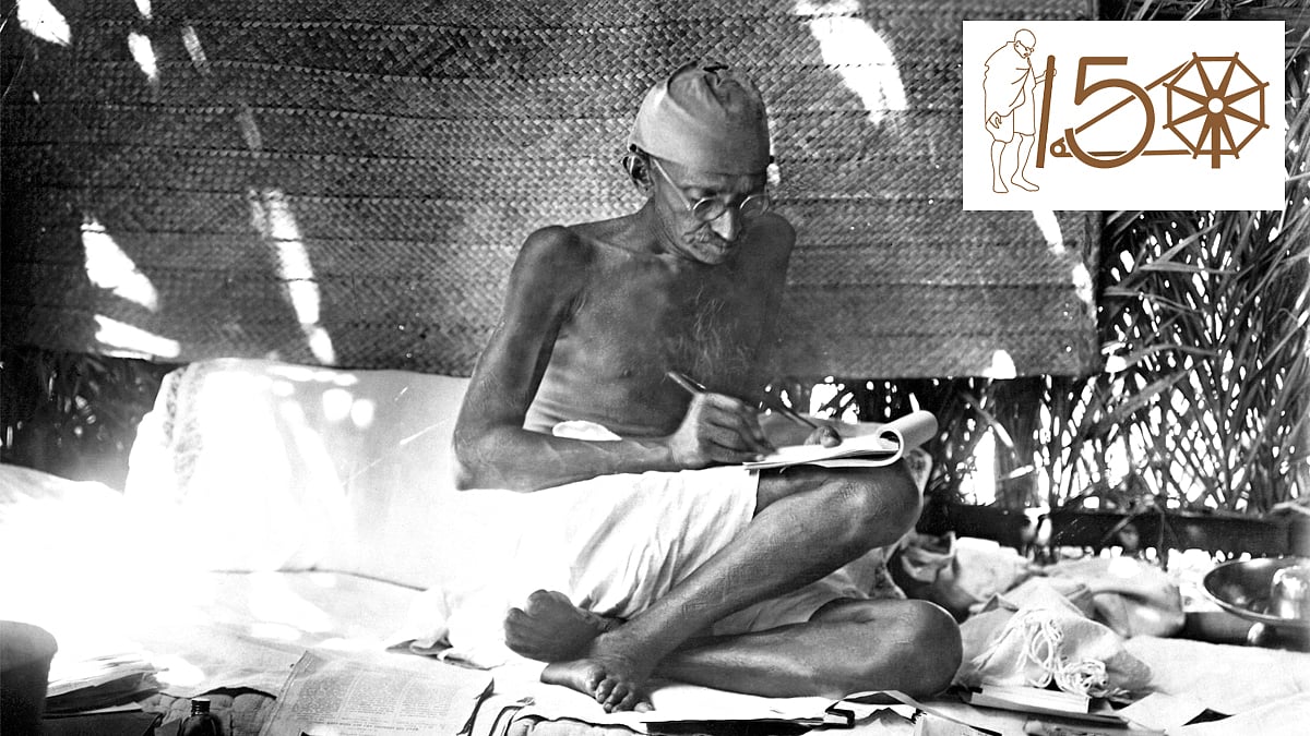 Mahatma Gandhi wrote to convey, not to impress 