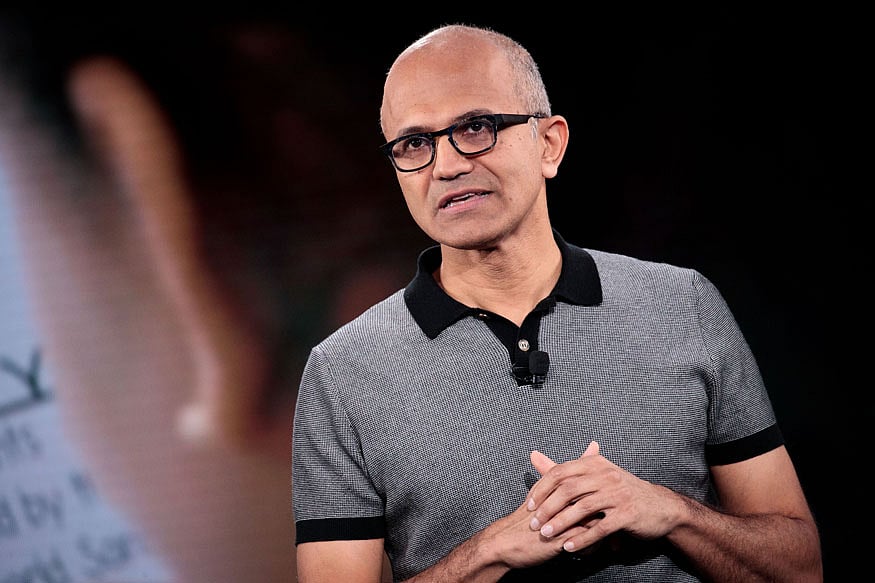 Satya Nadella attends father’s last rites in Hyderabad