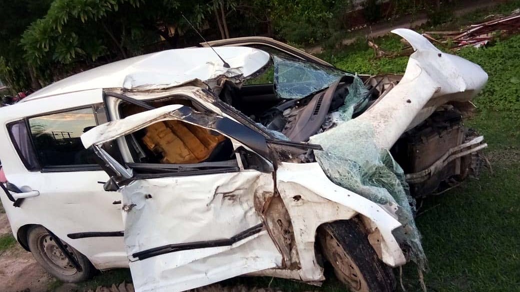 Unnao Rape Case car crash