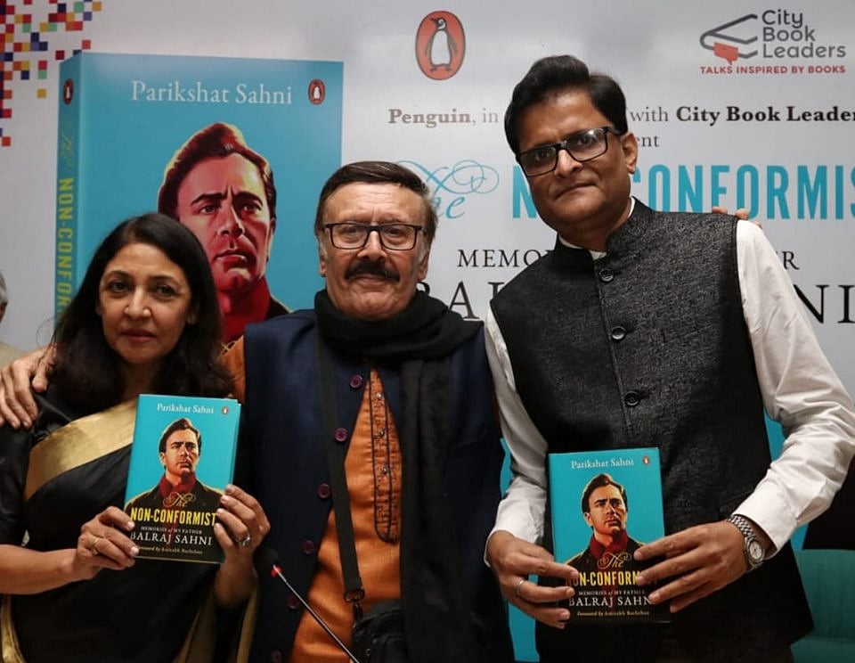 Parikshat Sahni’s biography of his father legendary actor Balraj Sahni launched in Delhi