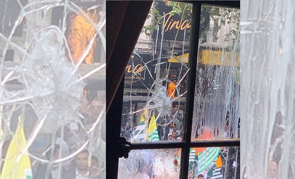 Indian High Commission in London attacked by Pakistan protesters, four arrested  
