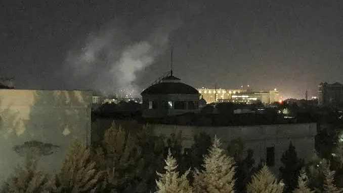 Rocket blast at US Embassy in Kabul on 9/11 anniversary