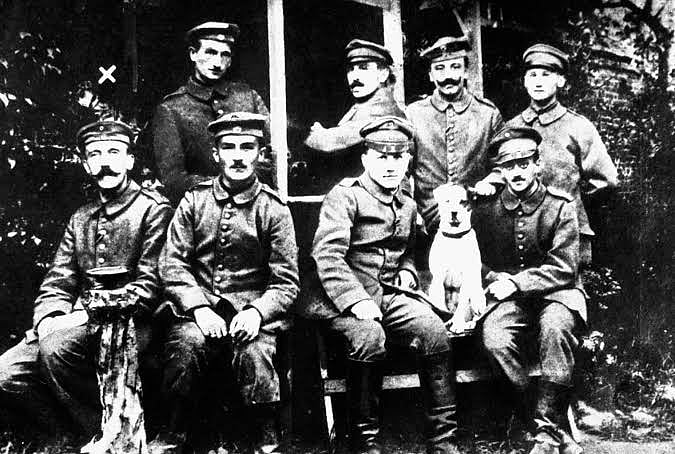 Hitler during World War 1