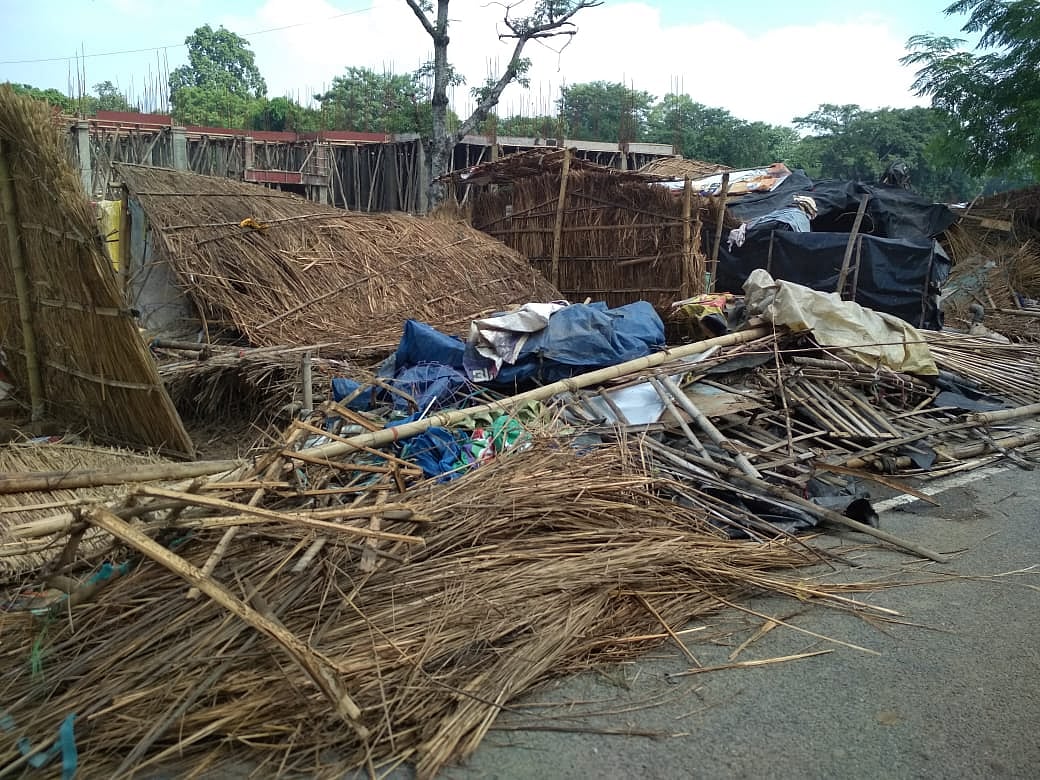 Patna floods: As common people struggle with a civic crisis, Nitish govt demolishes slums