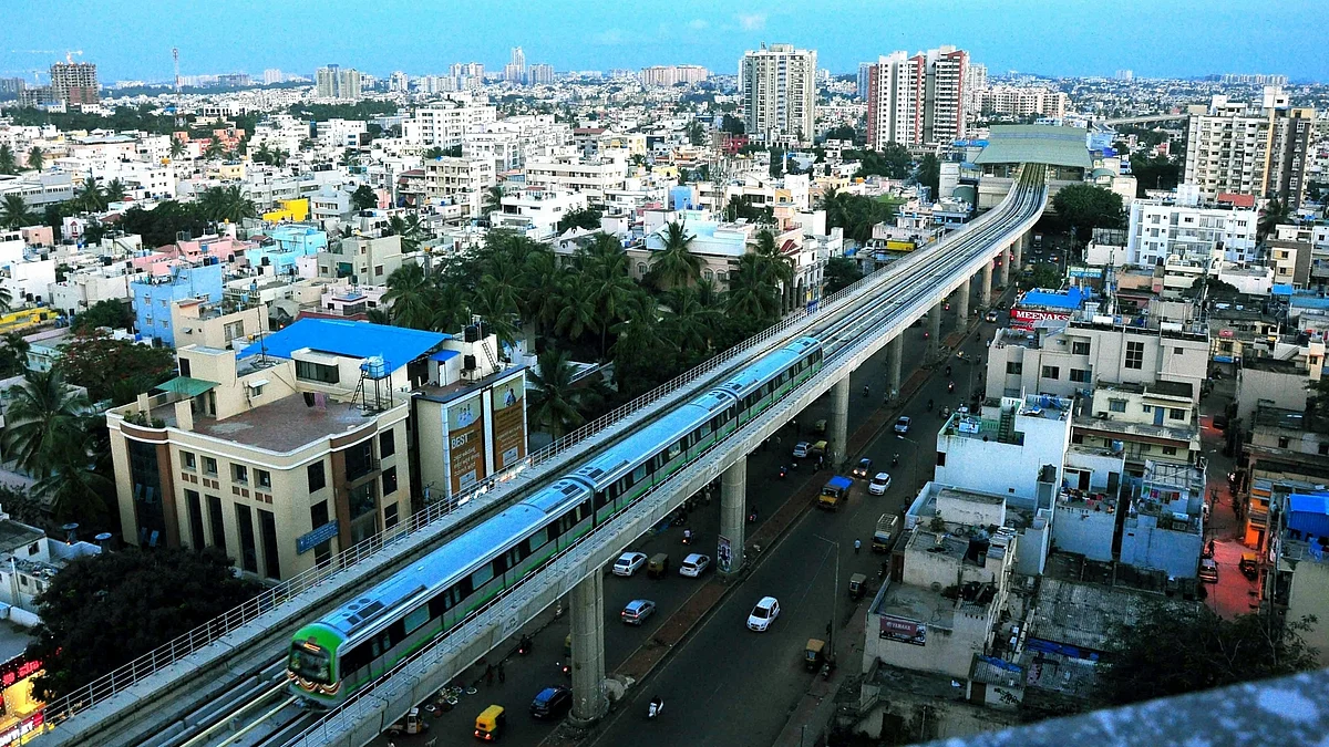 Bengaluru Metro (IANS Photo)
