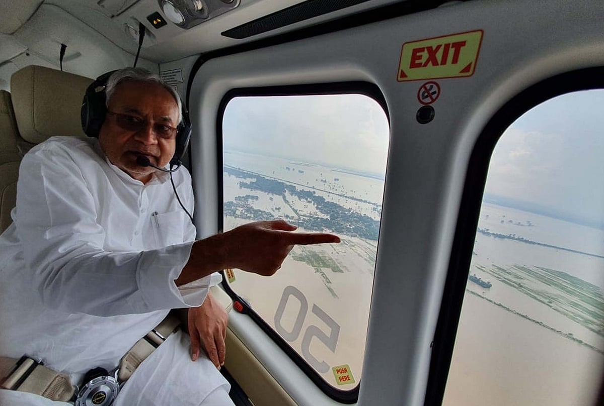 WATCH: Quizzed over Patna flooding, Nitish loses temper  