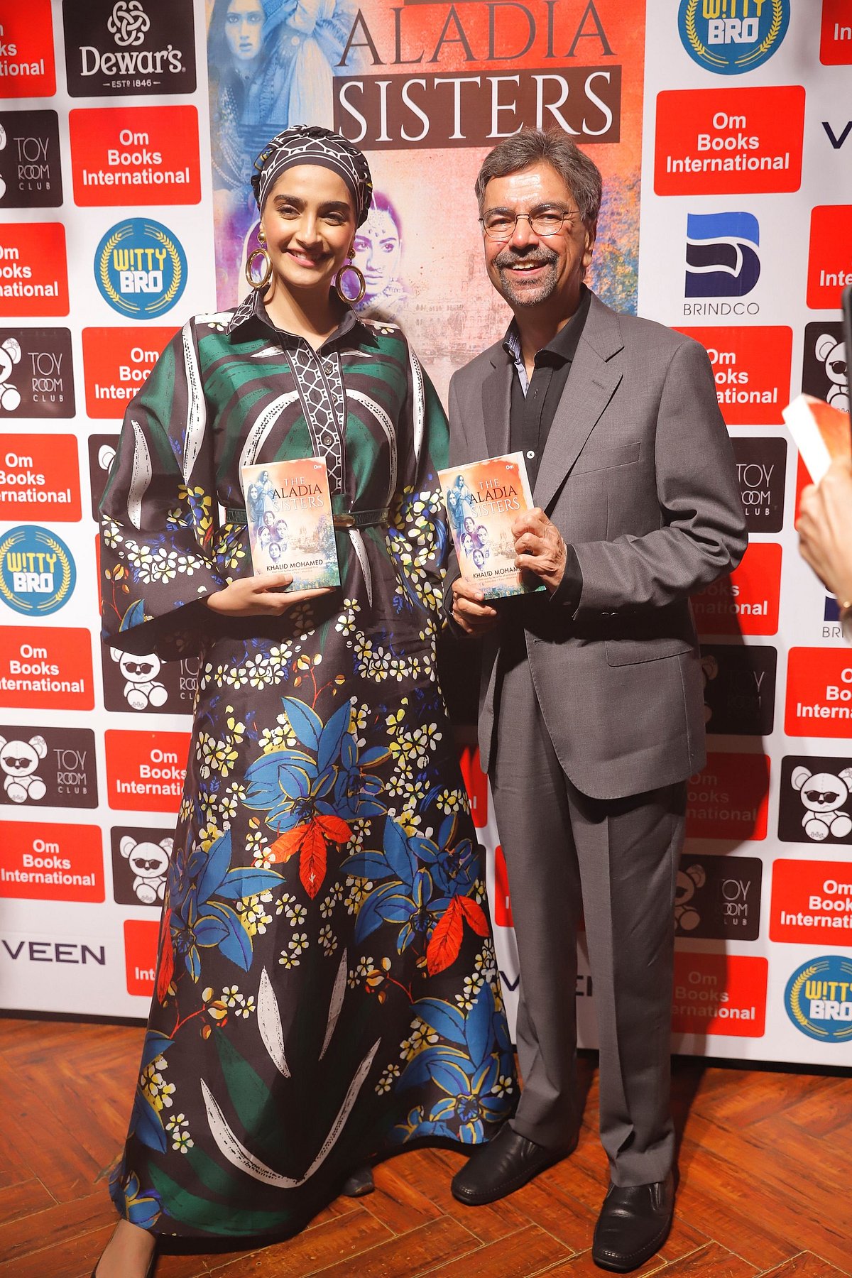 Khalid Mohamed’s debut novel ‘The Aladia Sisters’ launched by Sonam K Ahuja in Delhi