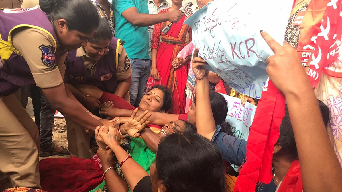 Hyderabad protest
