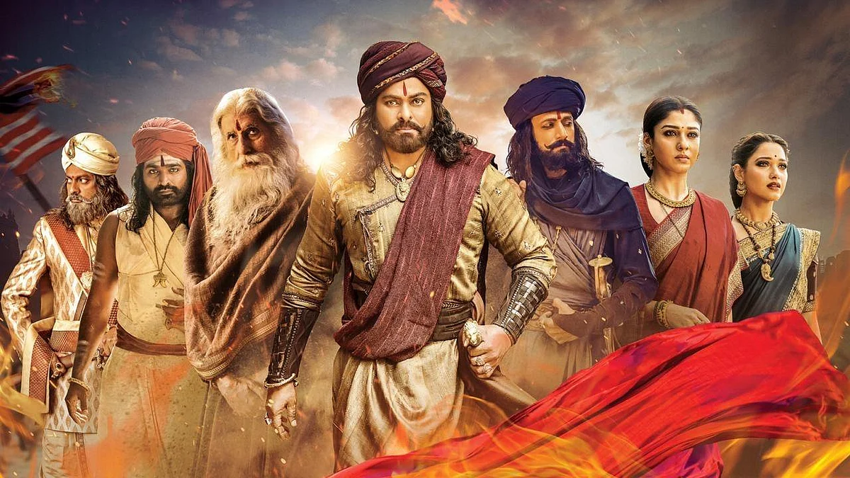 Syeraa Narasimha Reddy movie poster