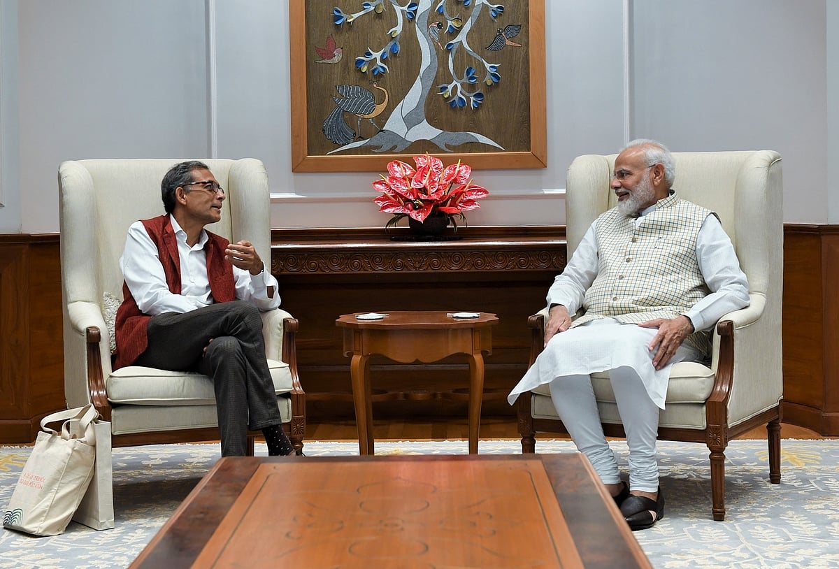 PM meets Abhijit Banerjee, says India proud of his accomplishments