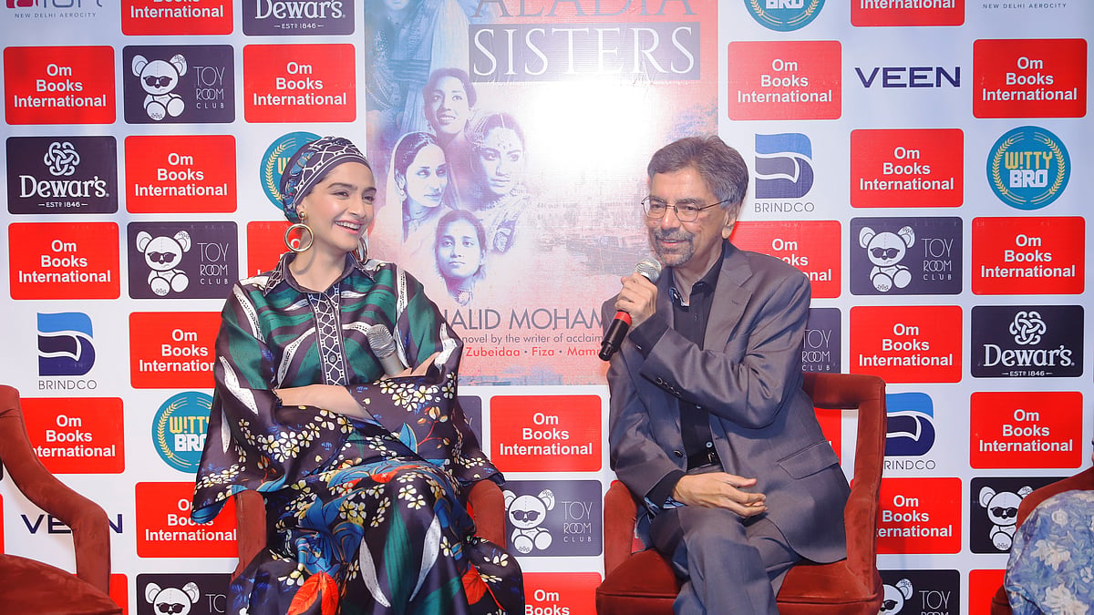 Khalid Mohamed’s debut novel ‘The Aladia Sisters’ launched by Sonam K Ahuja in Delhi