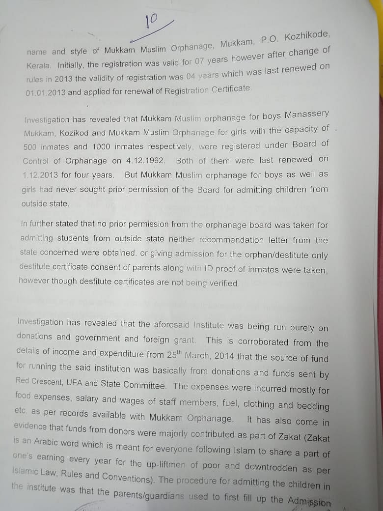 Trafficking charge against Muslim orphanages in Kerala demolished during CBI enquiry