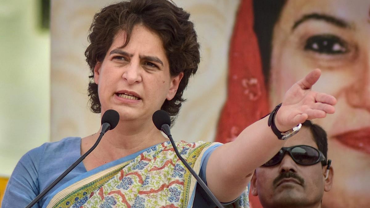 Yogi govt remembers farmers only in advertisements, says Priyanka Gandhi