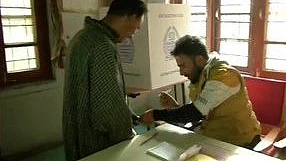  Amid tight security, J&K block development council polls begins